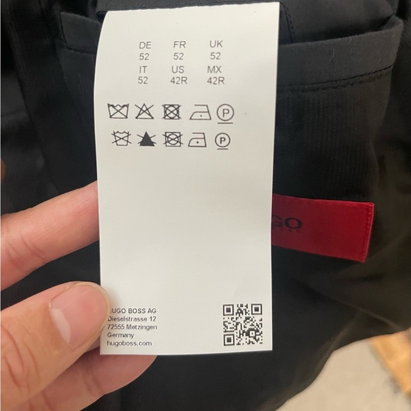 Hugo Boss Relaxed-fit Sparkle-effect Blazer Size 42R - Picture 9 of 11